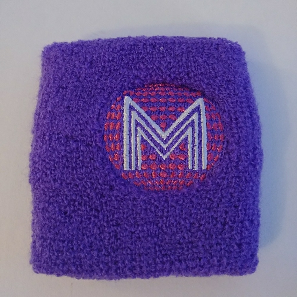 MADONNA MUSIC CUFF WRISTBAND SWEATBAND BRACELET